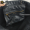 Balenciaga Black Laundry Cabas Fringe Leather Tote Bag