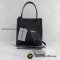 Balenciaga Shopping Tote Xxs Aj Aquared Calf Black