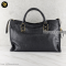Balenciaga​ City​ Edge​ Goat Black​ GHW​ Size​ Medium