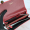 Bvlgari Wallet Calf ชมพู แบรนด์เนมมือสอง