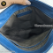 Bottega Blue intrecciato Leather Messenger Bag