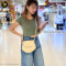 Bottega Intrecciato Shoulder Bag Lamb ขาวงาช้าง	แบรนด์เนมมือสอง