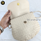 Bottega Intrecciato Shoulder Bag Lamb ขาวงาช้าง	แบรนด์เนมมือสอง