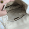 Bottega Intrecciato Shoulder Bag Lamb ขาวงาช้าง	แบรนด์เนมมือสอง