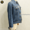 Burberry Blue Label Denim Jacket Jean Nova Check