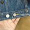 Burberry Blue Label Denim Jacket Jean Nova Check