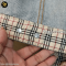 Burberry Blue Label Denim Jacket Jean Nova Check