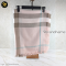 Burberry Pink Wool And Cashmere Scarf แบรนด์เนมมือสอง