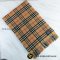 Burberry Scarf classic beige check design Lambswool