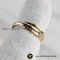 Cartier Trinity Band in 18K 3 Tone Gold