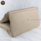 Celine Trapez Calf-หนังกลับ Beige Black แบรนด์เนมมือสอง