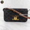 Likenew Celine Claude Triomphe Shoilder Bag Trimphe Canvas #CI00060