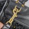 Celine Medium Fur Trapeze Bag Handbag Shoulder Bag Trapeze Wool Leather Black Gold Hardware Lamb/ขนแกะ ดำ