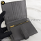 Celine Medium Strap Wallet In Grained Calfskin แบรนด์เนมมือสอง 