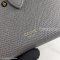 Celine Medium Strap Wallet In Grained Calfskin แบรนด์เนมมือสอง 