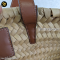 Celine Medium Supple Celine Classic Panier In Raffia And Calfskin
