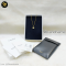 Celine Triomphe Rhinestone Necklace Gold Finish Brass Crystal