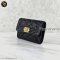 Chanel Boy Card Holder GHW Caviar