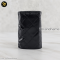 Chanel Cambon Line Key Case Black Pink CoCo Mark Leather
