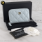 Chanel Card Holder Zipper Coin Caviar Light Blue