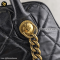 Chanel Castle Rock Bowling Bag Lambskin Leather GHW