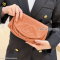 Chanel Caviar Half Moon Wallet On Chain WOC Coral