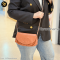 Chanel Caviar Half Moon Wallet On Chain WOC Coral