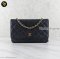 Chanel	Caviar Quilted Wallet on Chain WOC