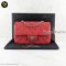 Chanel Classic 8 red cavier shw Caviar