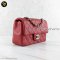 Chanel Classic 8 red cavier shw Caviar