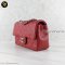 Chanel Classic 8 red cavier shw Caviar