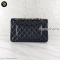 Chanel Classic 9 Black Caviar GHW