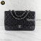 Chanel Classic Jumbo12 Caviar ดำ GHW แบรนด์เนมมือสอง