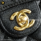 Chanel Classic Flap Mini Square Chain Shoulder bag black Caviar