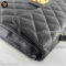Chanel Classic Flap Portfolio Caviar Briefcase Black Leather Laptop Bag