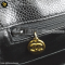 Chanel Classic Flap Portfolio Caviar Briefcase Black Leather Laptop Bag