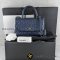 Chanel Coco 9.5 Flap Bag With Top Handle in Navy