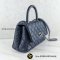 Chanel Coco 9.5 Flap Bag With Top Handle in Navy