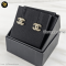 Chanel Earring CC Crystals แบรนด์เนมมือสอง