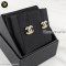 Chanel Earring CC Crystals แบรนด์เนมมือสอง