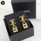Chanel	Earring CC Gold