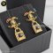 Chanel	Earring CC Gold