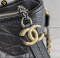 Chanel	Gabrielle Medium Hobo Bag In Aged Smooth Calfskin Black	Calf