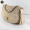 Chanel Hobo Hand Bag chain crossbody strep tweed beige multicoler