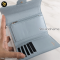 Chanel Medium 6″ Tri-Fold Light Blue Caviar Wallet GHW