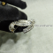 Chanel Palladium Plated Strass CC Brooch