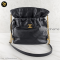 Chanel Quilted Calfskin Drawstring Bucket Bag GHW แบรนด์เนมมือสอง