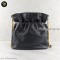 Chanel Quilted Calfskin Drawstring Bucket Bag GHW แบรนด์เนมมือสอง