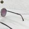 Chanel Round sunglasses metal & lambskin in dark silver