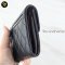 Chanel Tri-Fold Wallet Short in black caviar